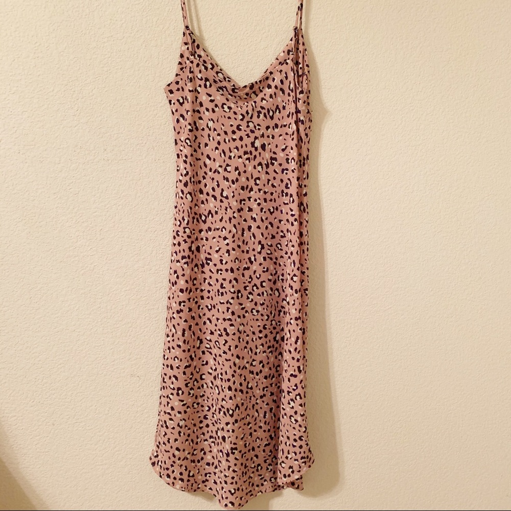 NWT Audrey 3+1 leopard dress
